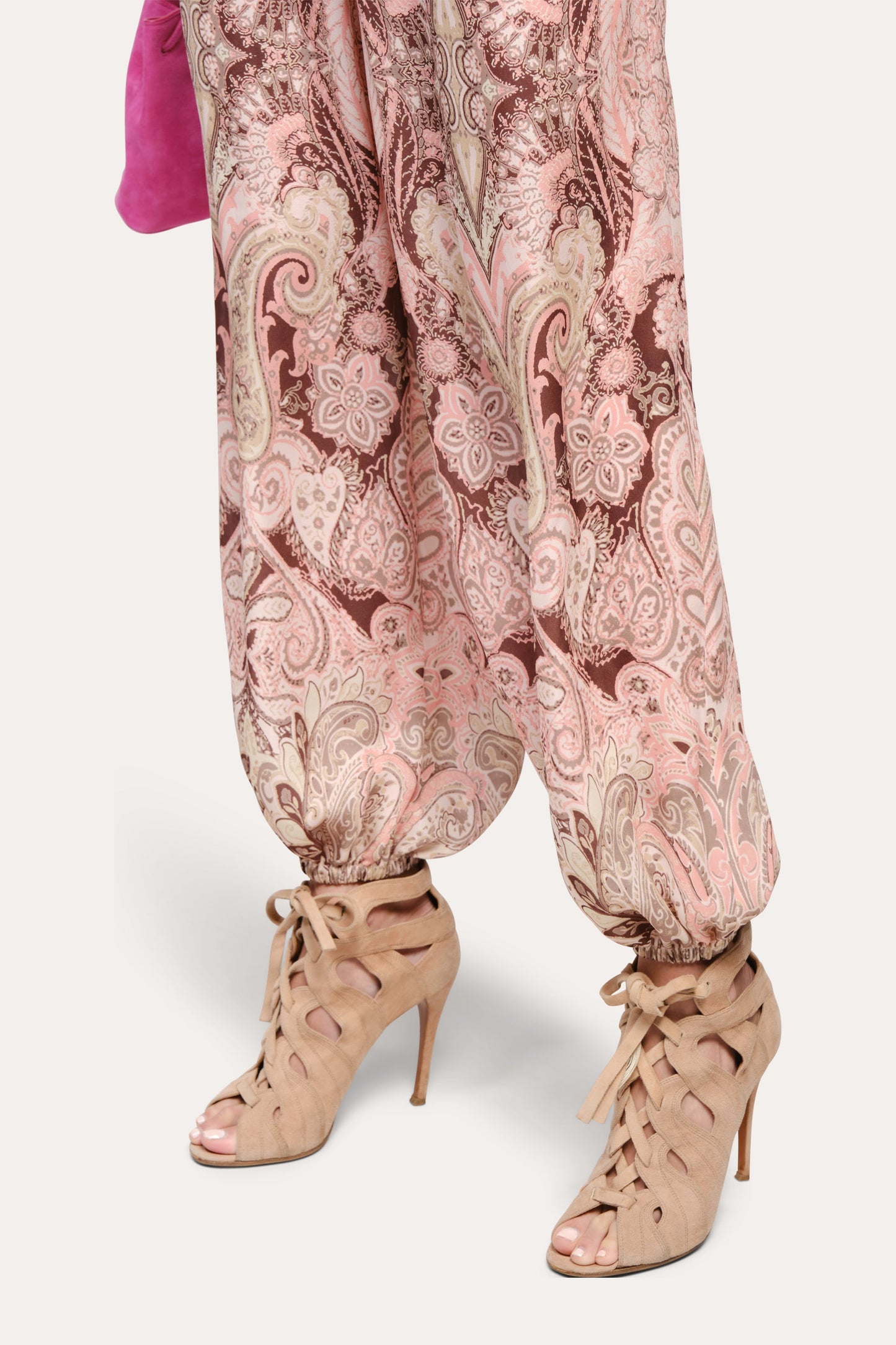 Annie Silk Palazzo Pant