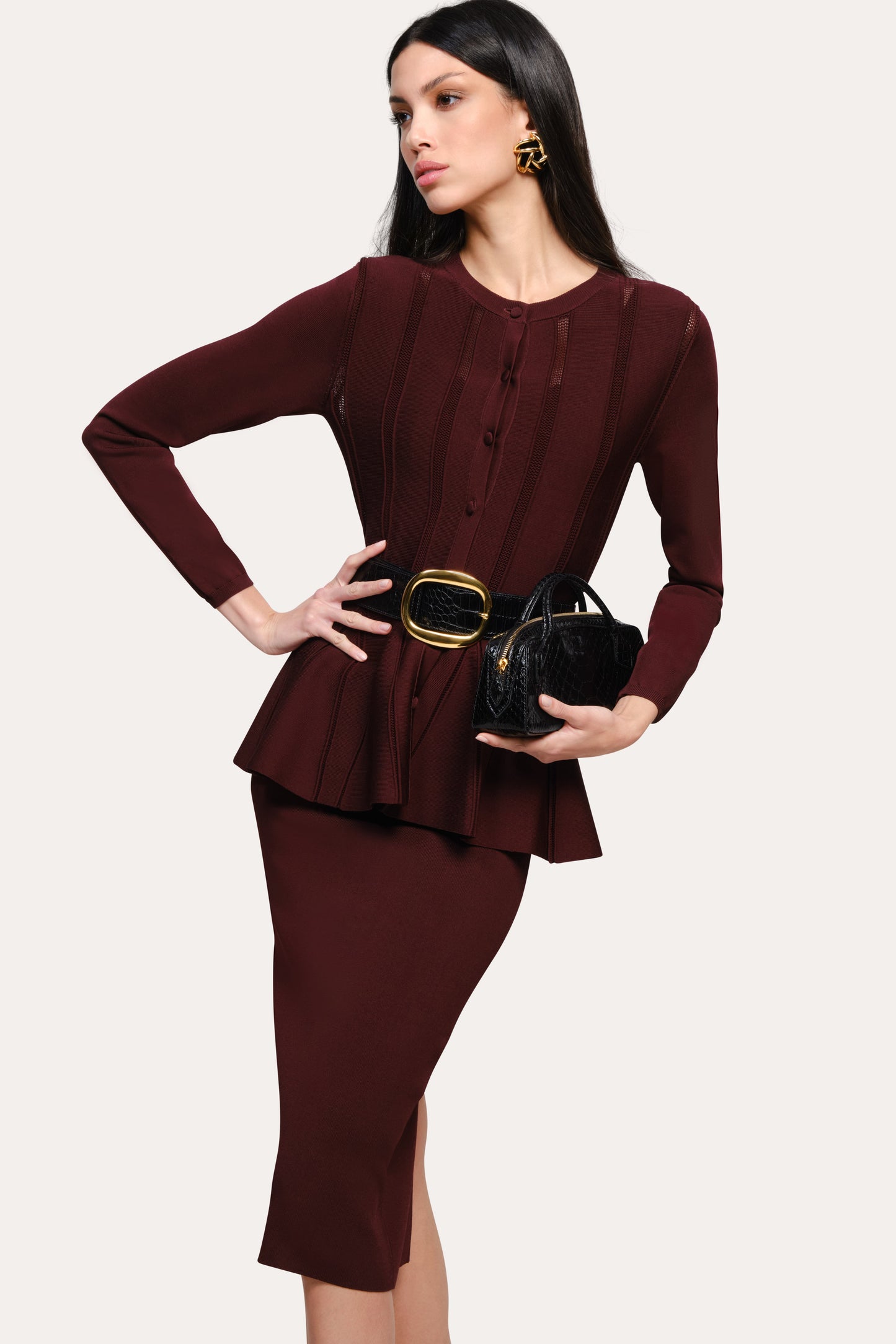 Valerie Milano Pointelle Jacket