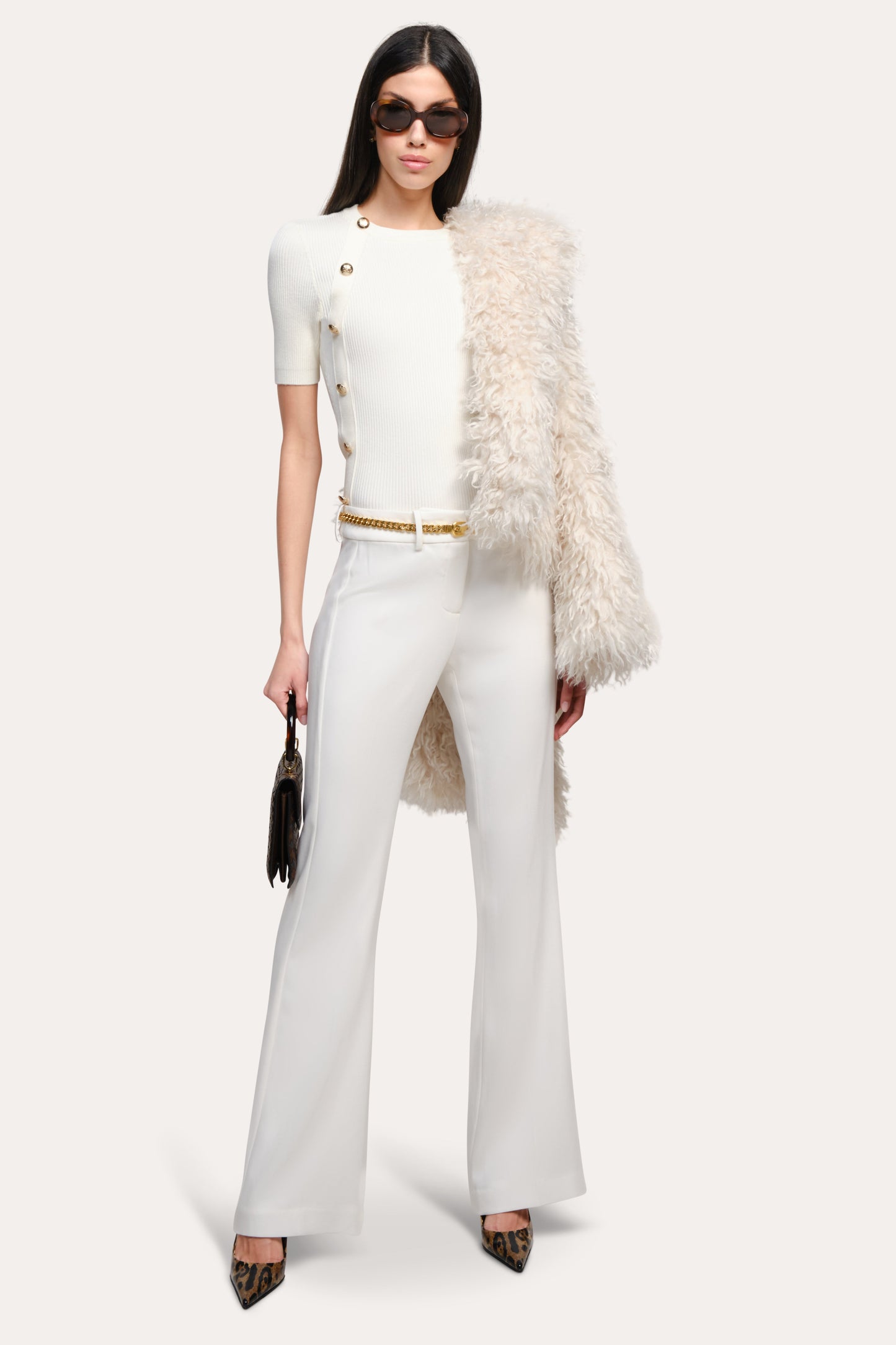 Daphne Ribbed Short Sleeve Top