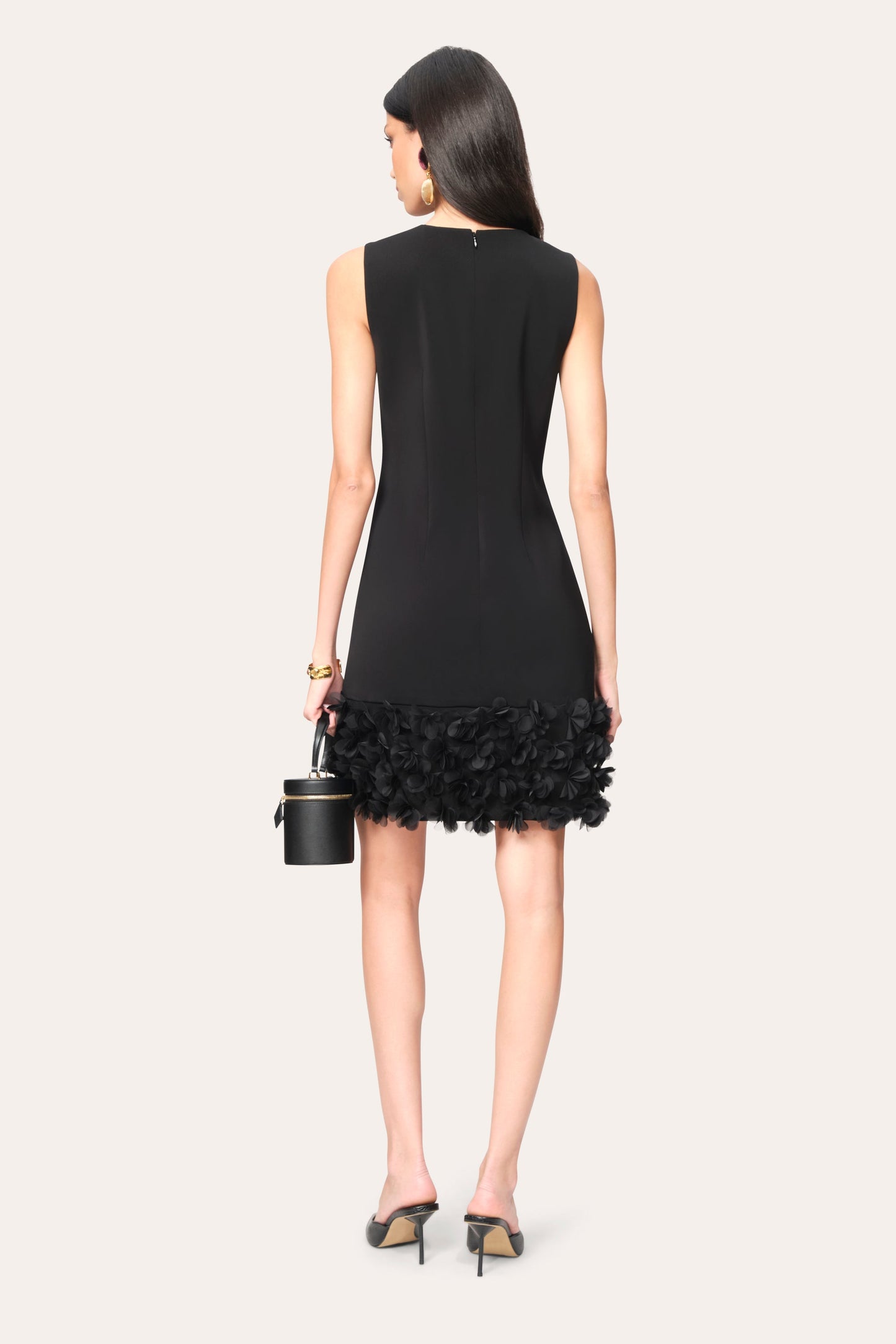 Floral Hem Shift Dress