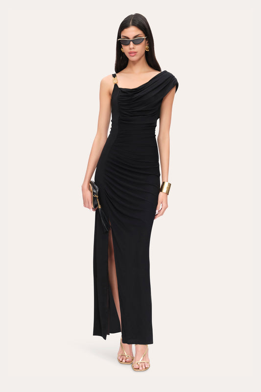 Asymmetric Chain Gown