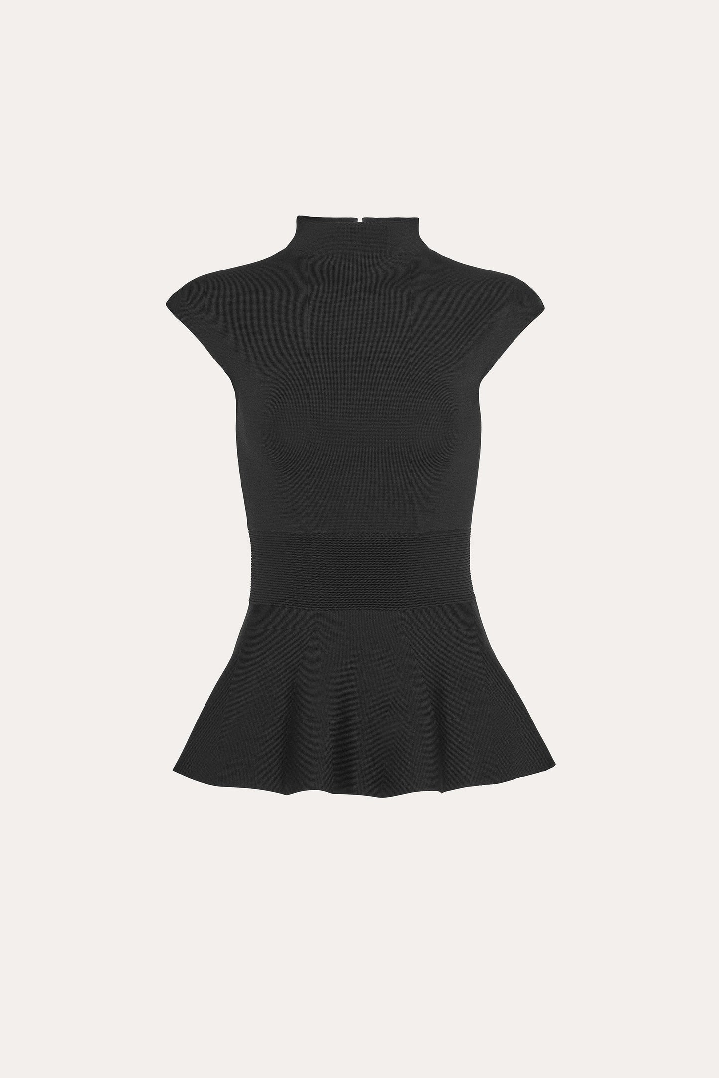 Siena Milano Sculpt Peplum Top
