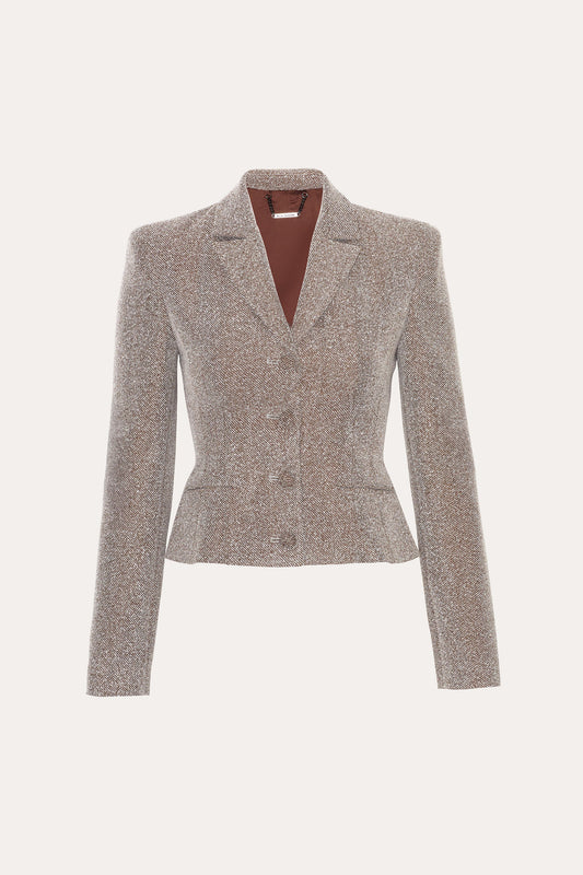 Pamela Bouclé Tailored Blazer
