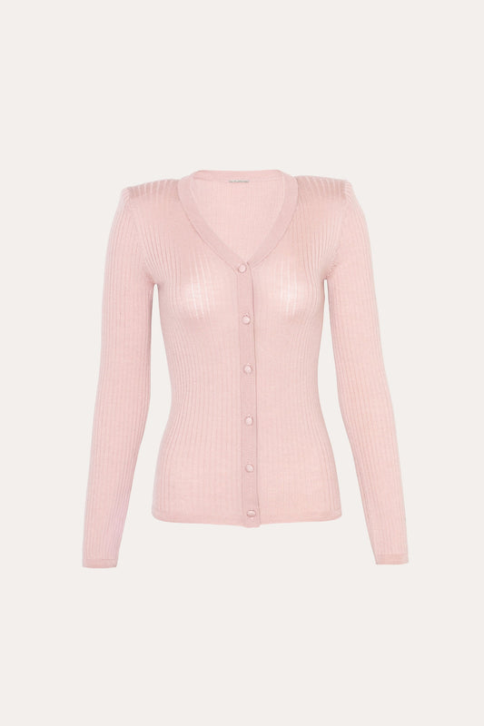 Cara Silk Wool Cardigan