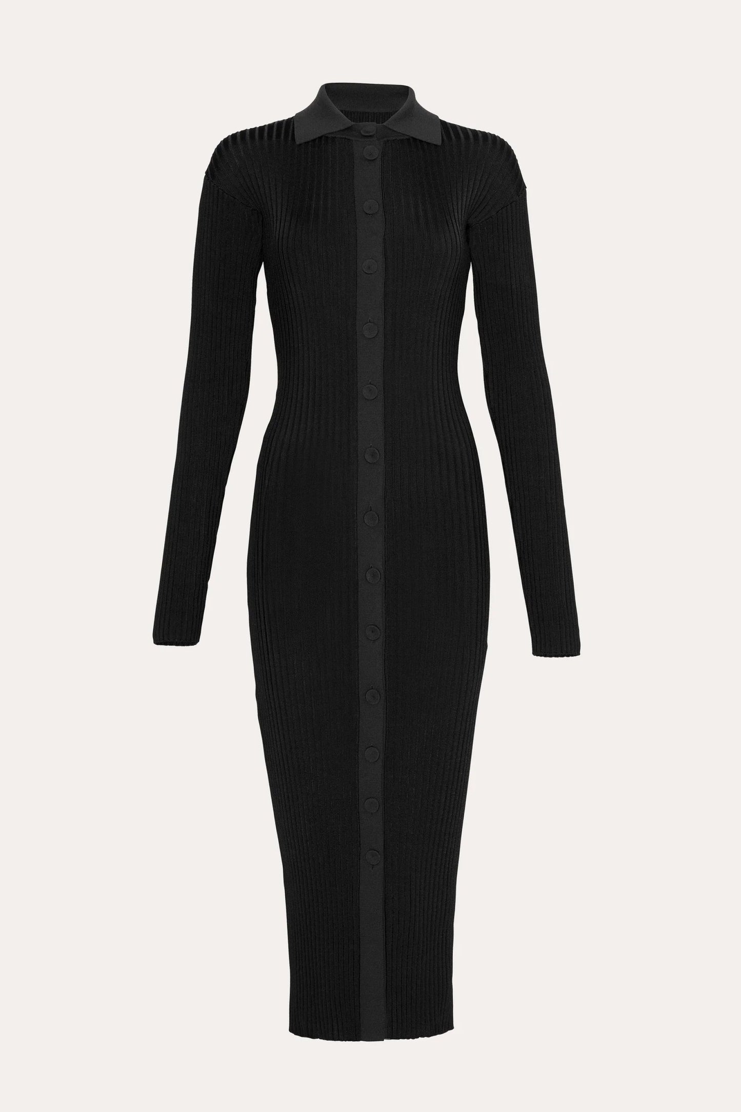 Roxanne Ribbed Duster Dress (Condition: Like New)