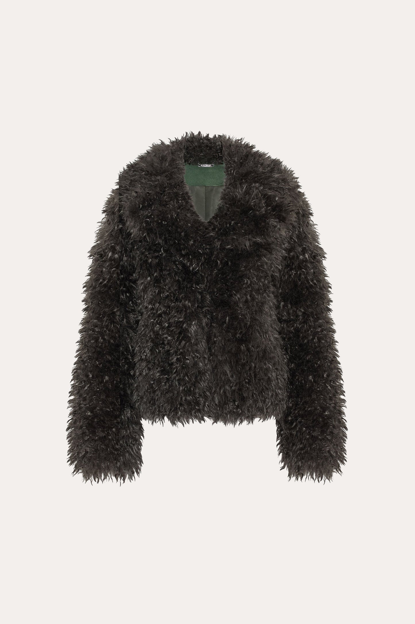 Plush Shearling Coat