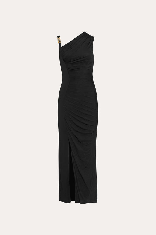 Asymmetric Chain Gown