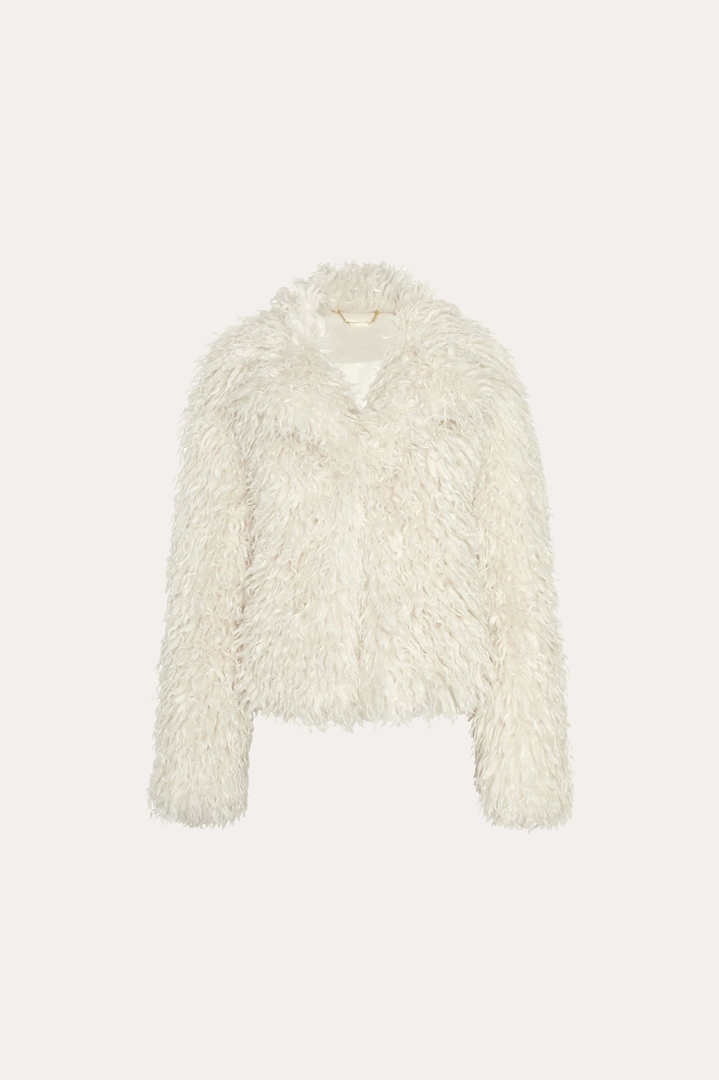 Plush Shearling Coat