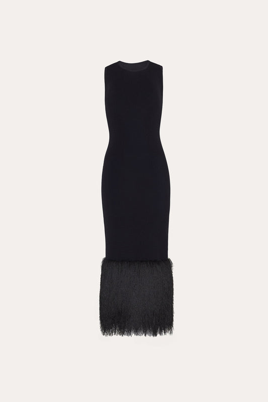 Fringe Sculpt Dress
