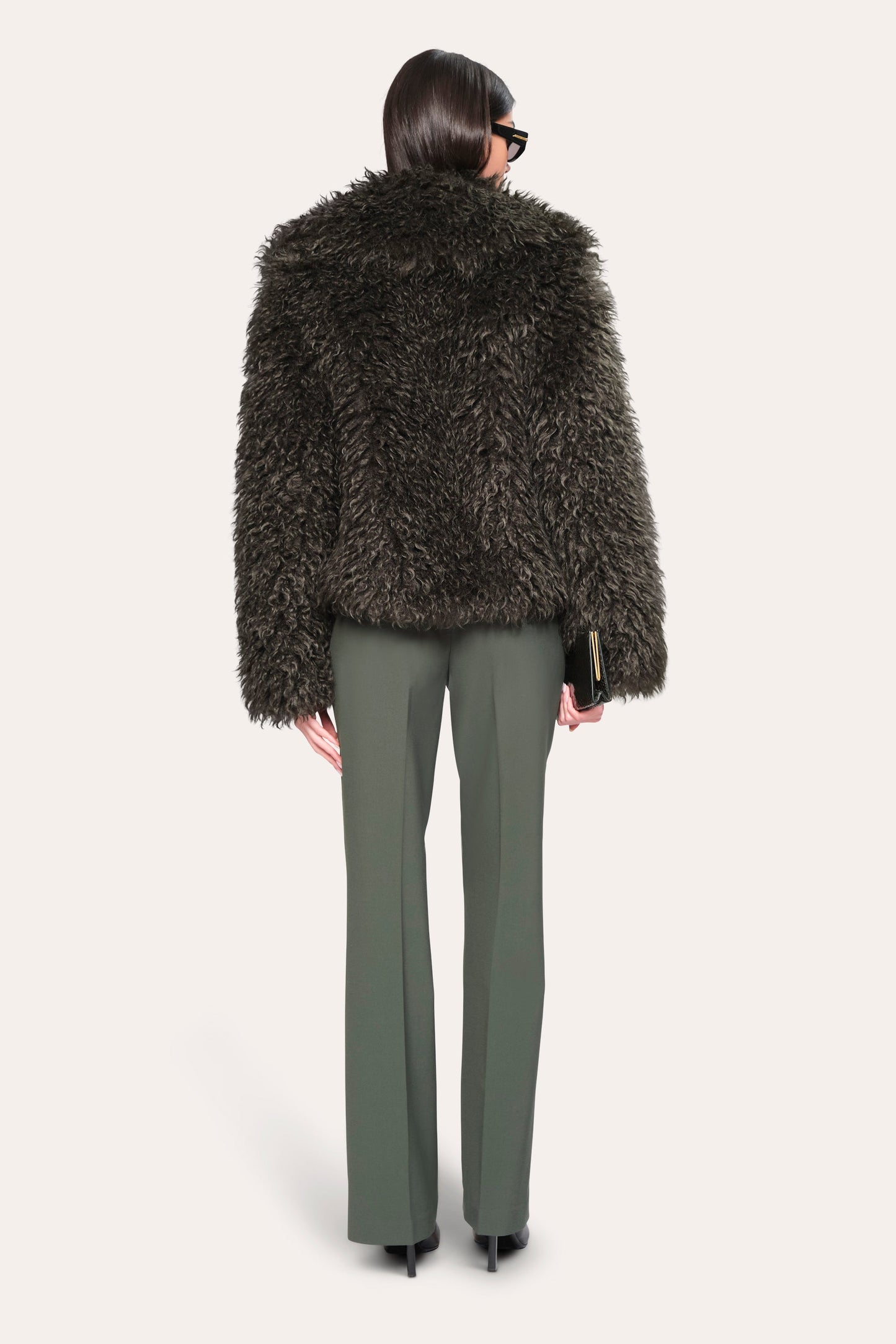 Plush Shearling Coat